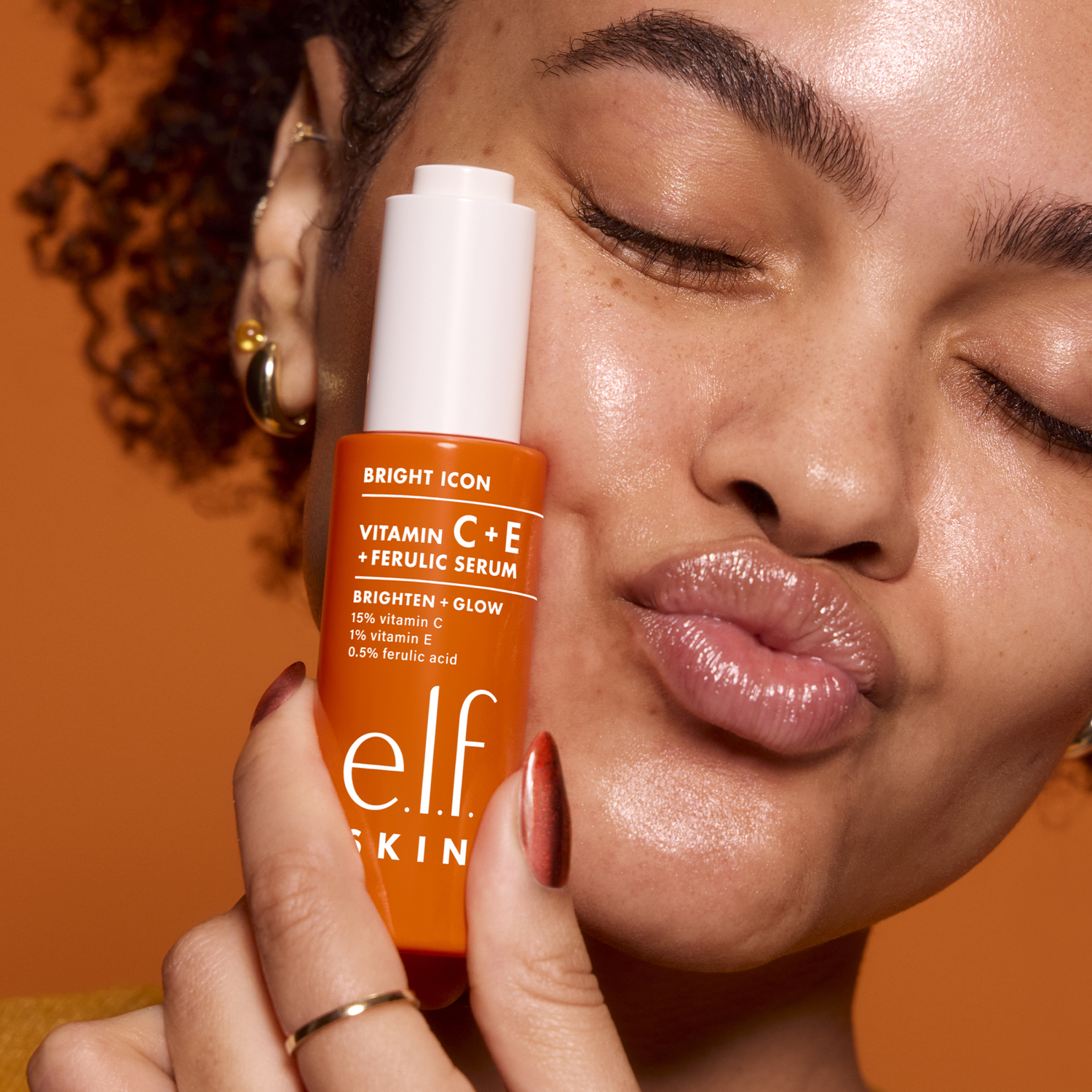 E.L.F. SKIN BRIGHT ICON VITAMIN C + E + FERULIC SERUM (SÉRUM FACIAL ILUMINADOR)